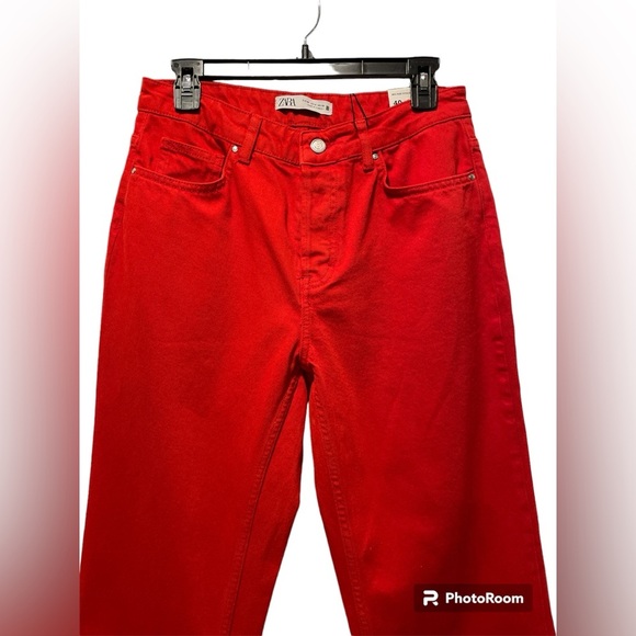 NWT ZARA  Mid Rise Straight size 8 - Picture 3 of 5